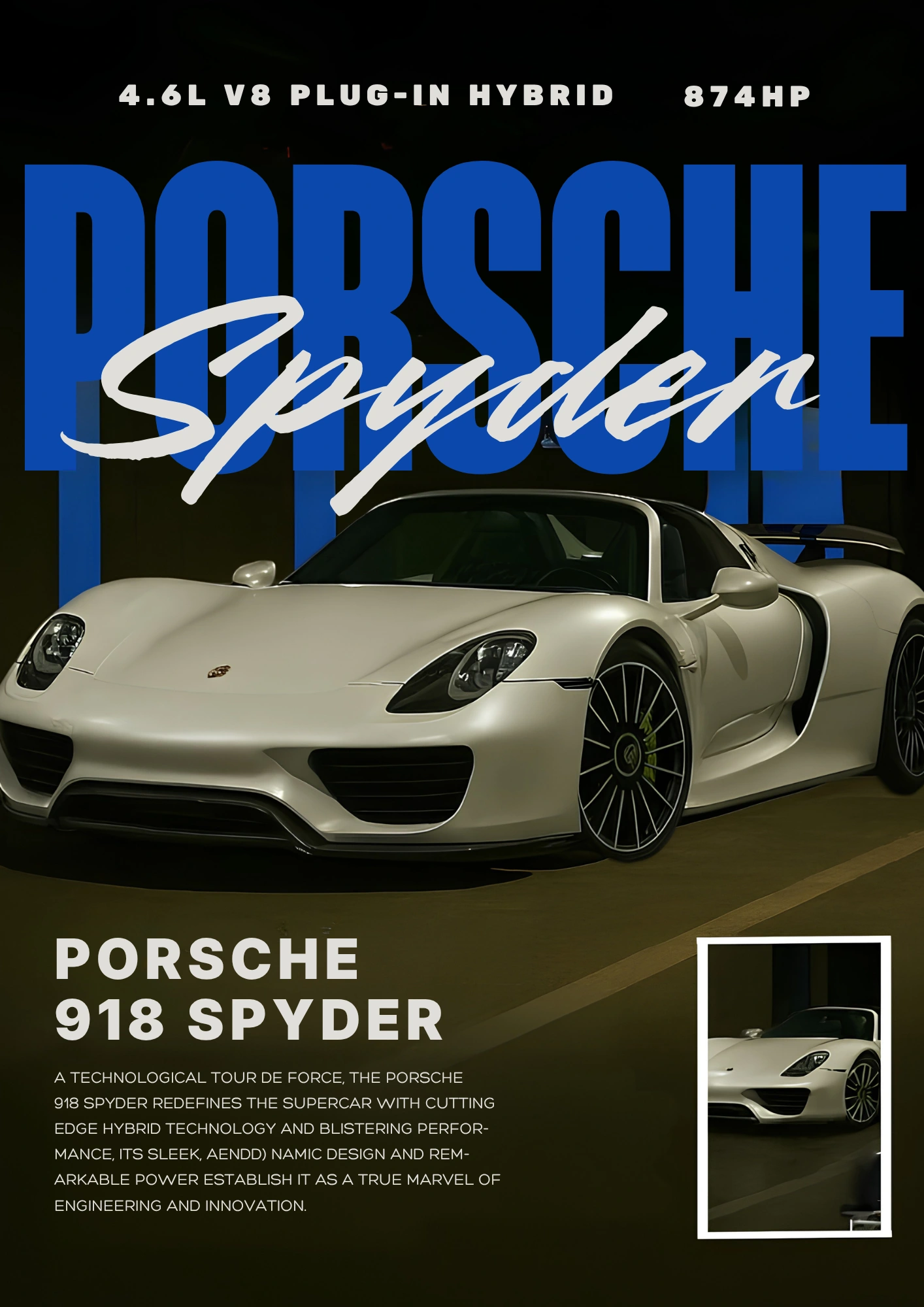Porsche 918 Spyder (Hyper-Hybrid Edition)
