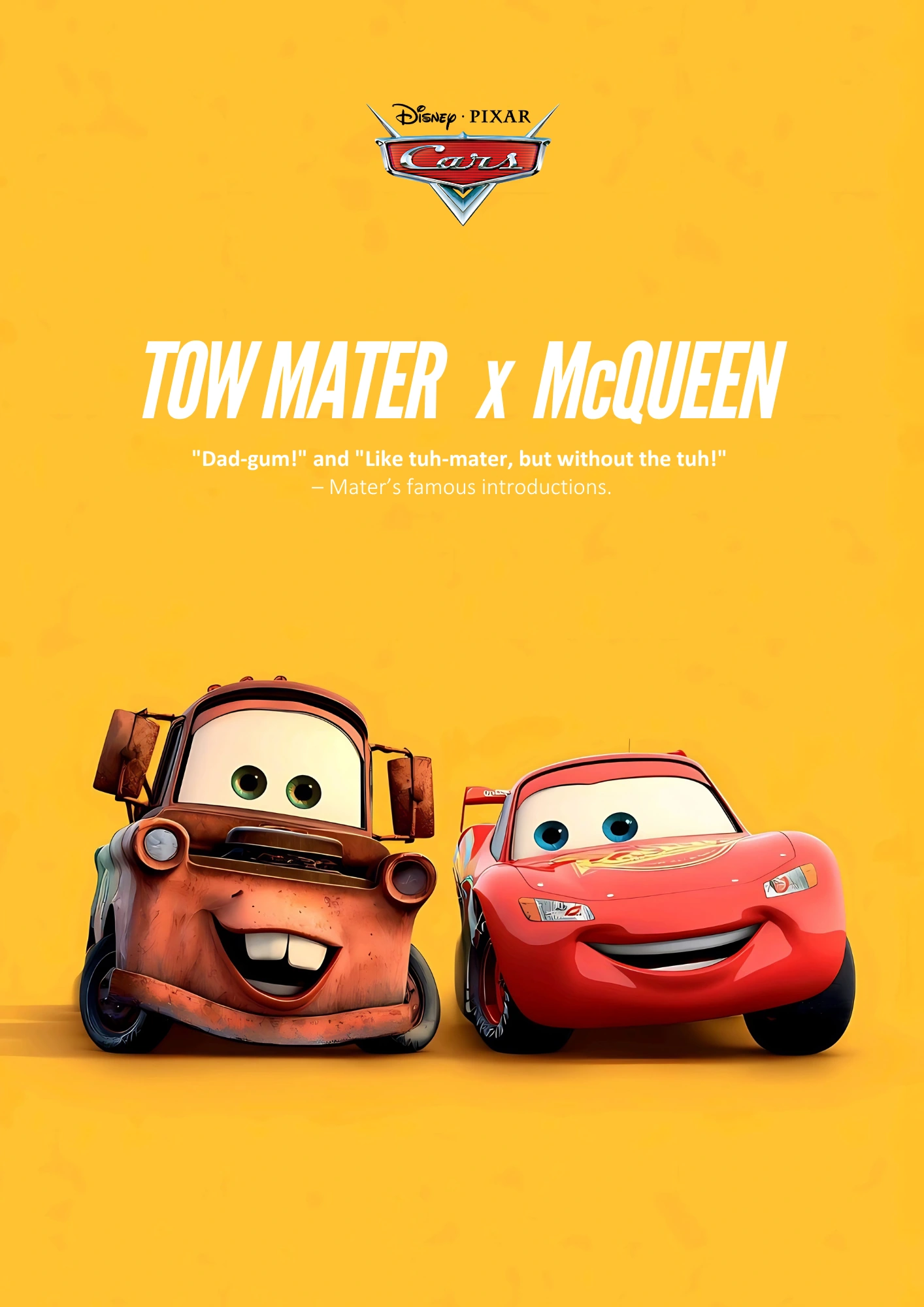 Tow Mater x McQueen